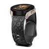 Ремешок с гравировкой для Samsung Galaxy Watch 7/6/5/4/5 pro/3/Active 2 Leopard силиконовый браслет Huawei gt5 2 2e 20 мм ремешок для часов Amazfit Watchband
