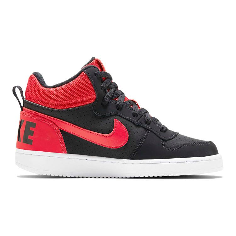 Nike Кроссовки Court Borough Mid Черный/Красный GS 839977-002