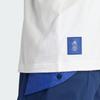 adidas Мужские футболки Манчестер Юнайтед Белые С круглым вырезом Умеренный прямой крой JJ3908