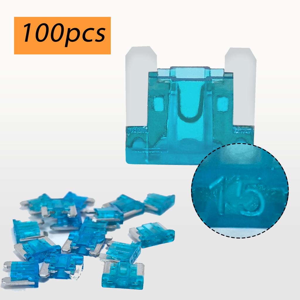 100Pcs Micro Blade Fuse 2A-35A AMP 32V Low Profile Mini Car Auto Fuses for Truck RV Campervan SUV Motorcycle Boat Assorted Amp Fuses4