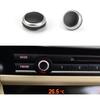 Car Interior Icon-Free Radio Knob for BMW 5/6/7 Series F02 F06 F07 F18 X5 F15 X6 F16 Auto Audio Control Button OE 63139328426-1