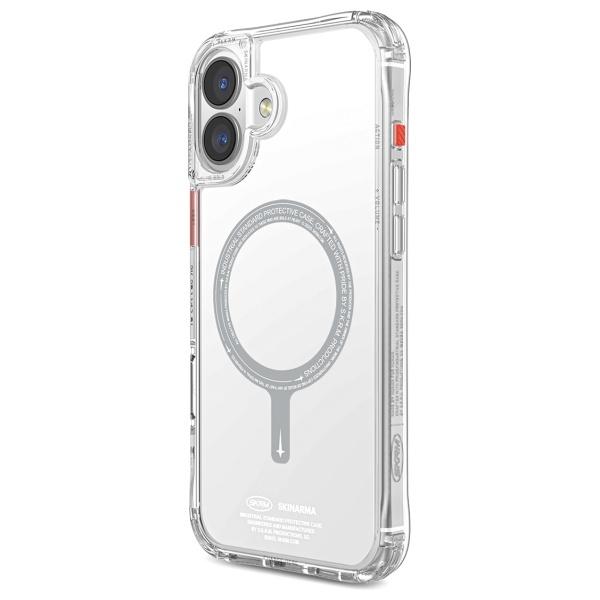 Skinarma Case Saido Iphone 16 6.1       Magnetic Charging Transparent/Clear