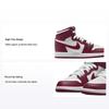 Кроссовки Air 1 Retro High OG PS Artisanal Red Kids белые Team-Red FD1412-160