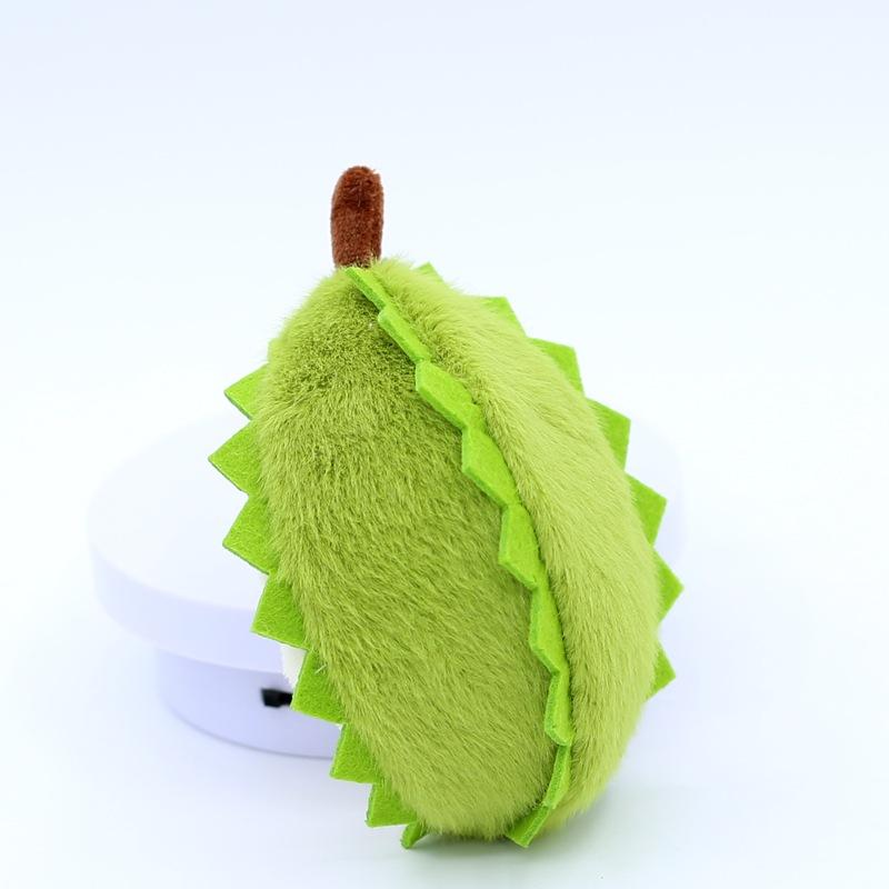 Плюшевая игрушка Кукла Дуриан Игрушка для снятия стресса Креативный брелок в виде фрукта