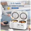 Morphyrichards Dual-Pot Multi-Functional Rice Cooker CN plug (adapter included)
