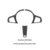 For BMW G20 G30 F40 G21 G28 G11 G12 Z4 G32 Made of Alcantara Steering Wheel Button Trim Stickers Car Interior Tuning Accessories