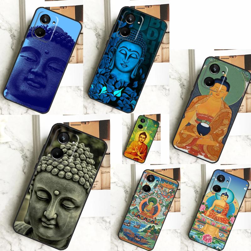 Shakyamuni Buddha For Realme 12 Pro Plus 9 10 11 GT5 C51 C31 C67 C55 C53 C35 C33 C30 C21Y C25s GT Neo 6 Case