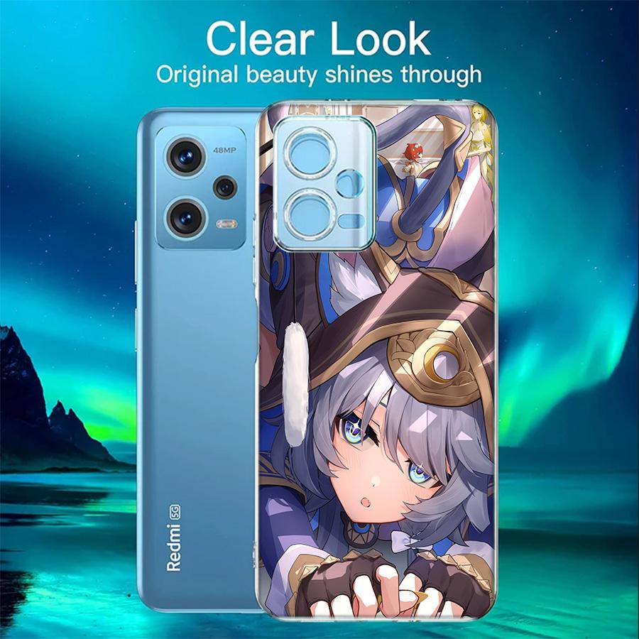 Чехол для телефона Honkai Star Rail Cipher для Redmi 12 13C 12C 15C 9 10 10C Note 13 Pro Plus 14 15 Pro 9T 9C 9A TPU Мягкий чехол Прозрачный Ce