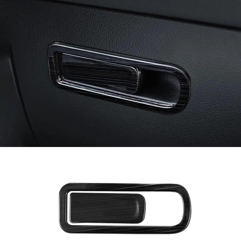 Car Interior Decoration Glove Storage Box Handle Cover For Mercedes Benz Class A B CLA GLA GLB W177 W247 X247 C118 -21