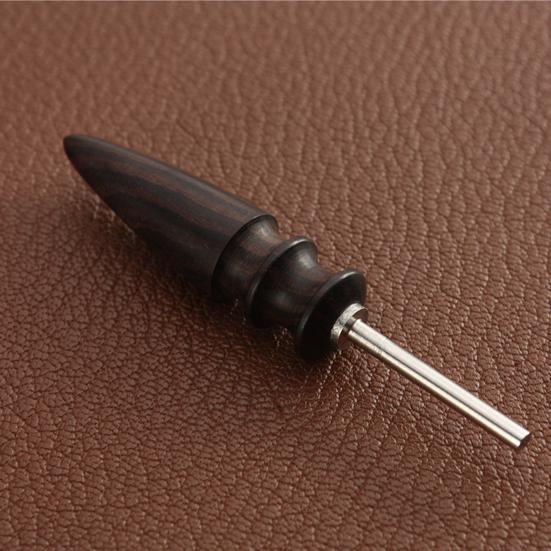 2 Pack Leather Burnisher Bits Polishing Tools Leather Edge Burnishing Tool Rotary Burnisher Tool for DIY Craft Hand Making