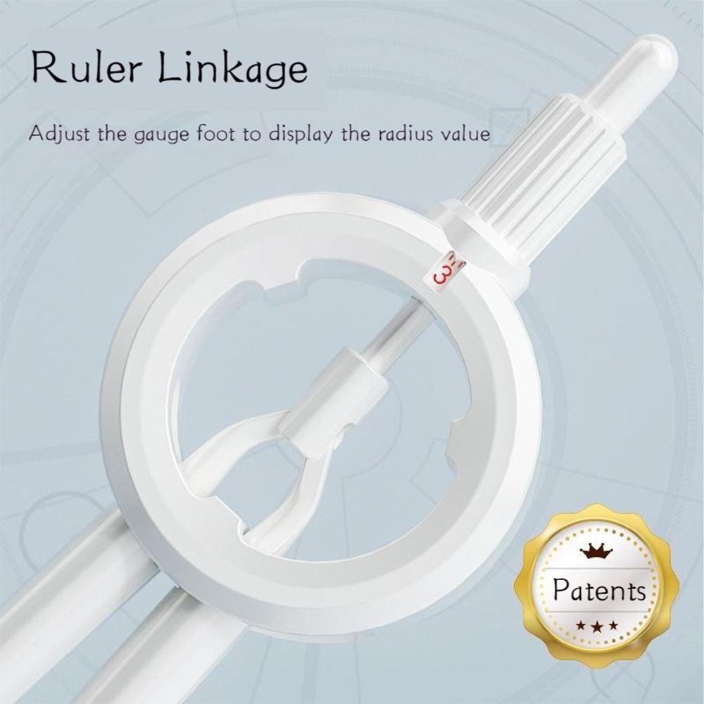 1-13 см диаметр масштаба компас пресс тип рисунок круг инструмент школьные канцелярские принадлежности