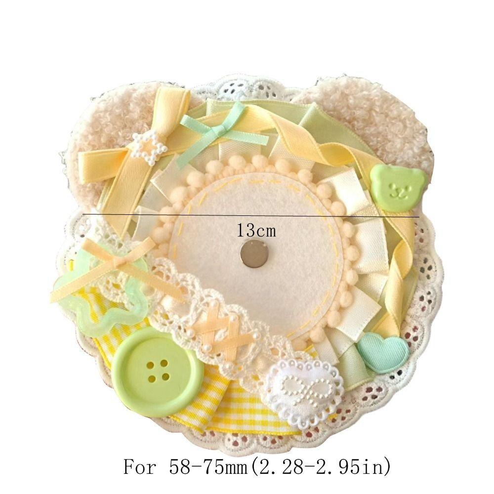 Lacework Anime Pins Display Base DIY Badge Decoration Tray Cute Badge Holder Badge Organizer