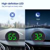 Автомобильный GPS-спидометр HUD-дисплей с цифровым спидометром с дисплеем км/ч/миль/ч для грузовиков, мотоциклов, подключаемых и используемых автозапчастей, аксессуары