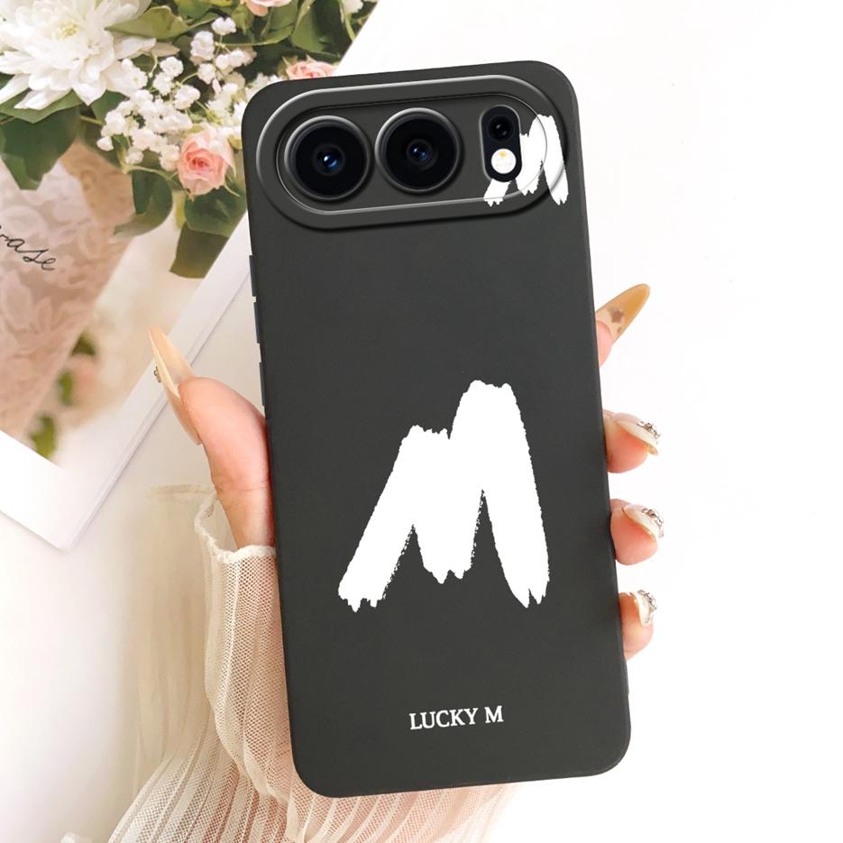 For Honor 500 5G Case MEY-AN00 Cute Lucky Letters Cover Soft TPU Matte Phone Case For Honor 500 Pro Honor500 5G Back Cover Coque