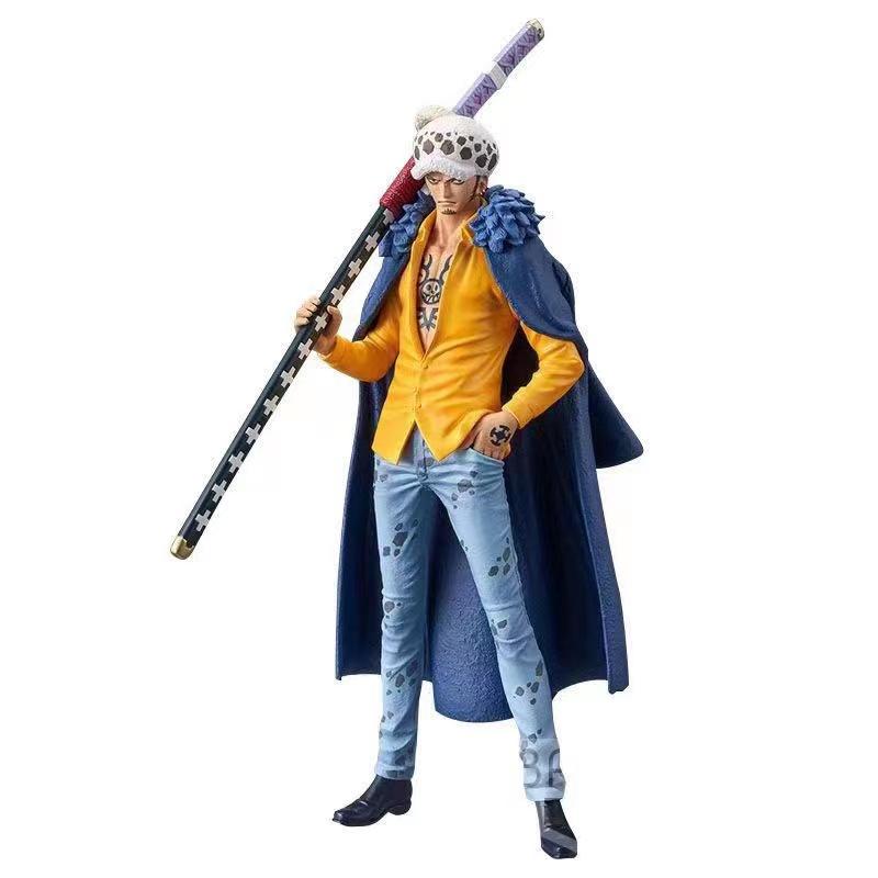 20 см Японская Аниме Фигурка One Piece DXF Страна Вано Трафальгар Ло ПВХ Статуя Коллекционная Модель Игрушки Подарки