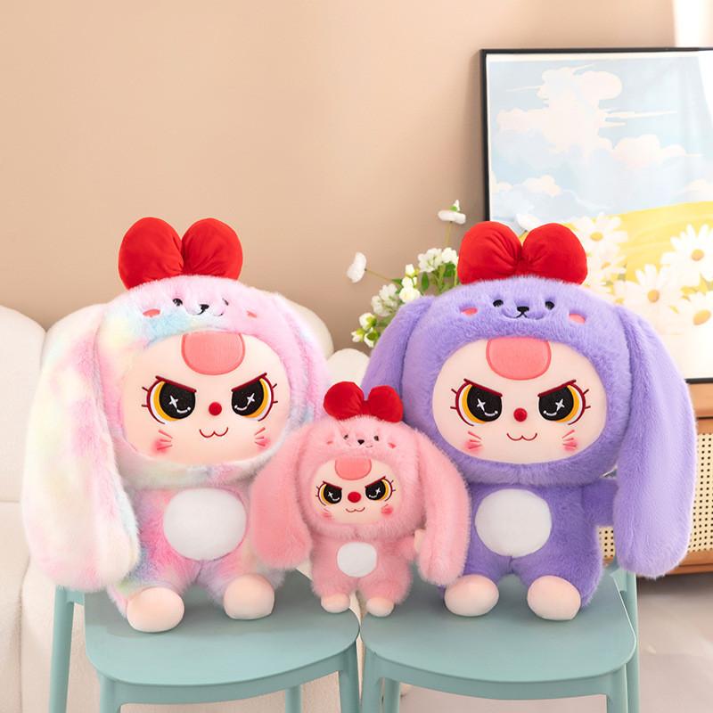 Ears Long Rabbit Baby Plush Toy Cartoon Stuffed Doll Decoration Kids Gift Cute