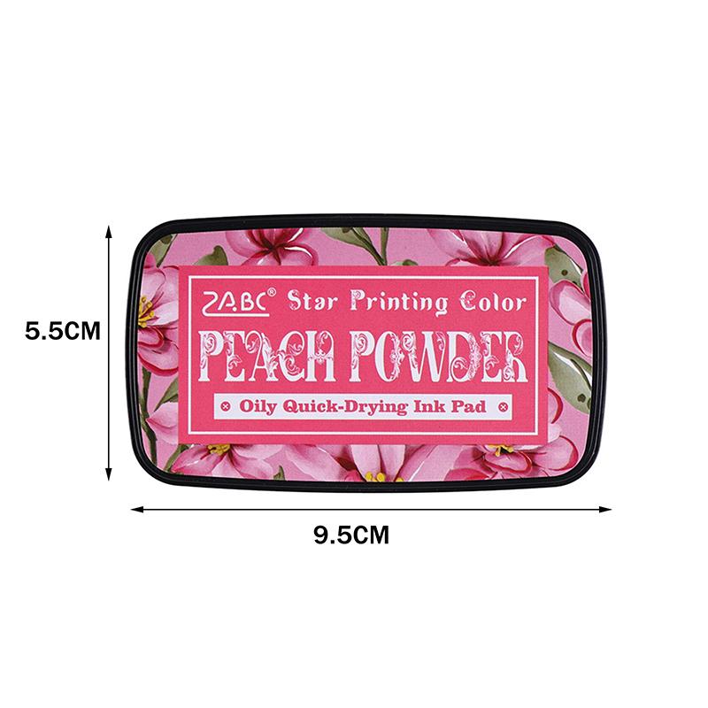 Красочная многоцветная штемпельная подушечка для штампов для планировщика, для скрапбукинга, студенческие принадлежности, самонаборная штемпельная подушечка, школьные аксессуары, канцелярские товары