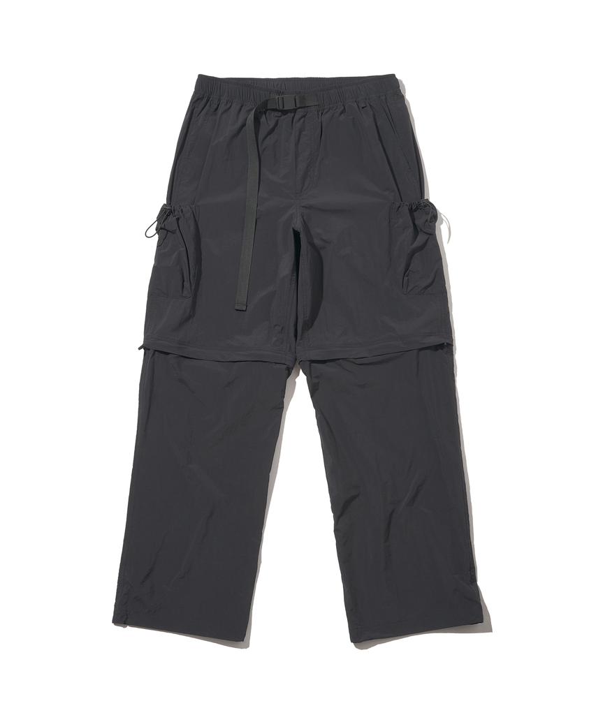 DISCUS ATHLETIC Logo Detachable Cargo Pants Black