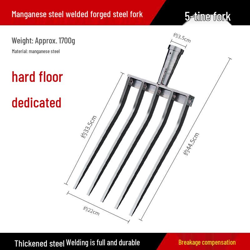 Ручной стальной набор вил и лопаты для копания сладкого картофеля и рыхления почвы