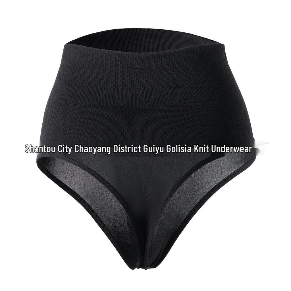 Европейские и американские бесшовные стринги с рубчиком для контроля живота больших размеров - Женское корректирующее белье с низкой посадкой