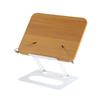 360° Rotating Base Reading Rack Solid Wood Laptop Holder Multi-Function Book Stand  Desktop Riser
