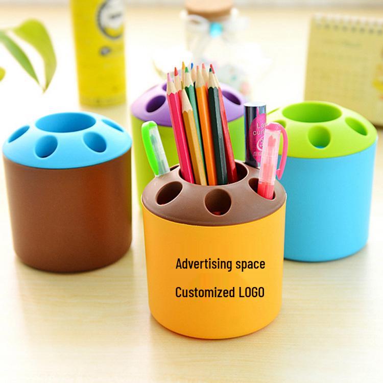 Creative Multi-functional Pen and Toothbrush Holder – Cute Plastic Design, Perfect for Gifts, Student Awards, and More