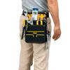 TOP Slim Construction Waist Pouch with Diagonal and Tape (TOP) Two-Tier Insertion, Carabiner, Holder, TPK-201