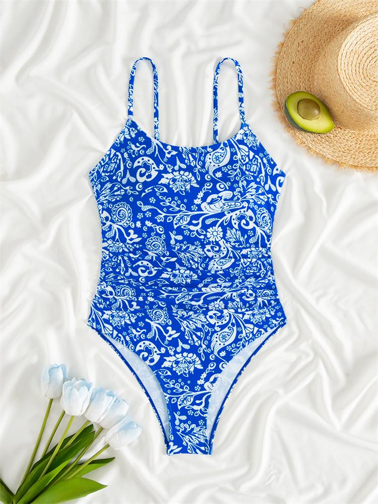Женский купальник цельный модный купальник 2025 новый сексуальный слинг спинка монокини боди летняя пляжная одежда купальный костюм женский