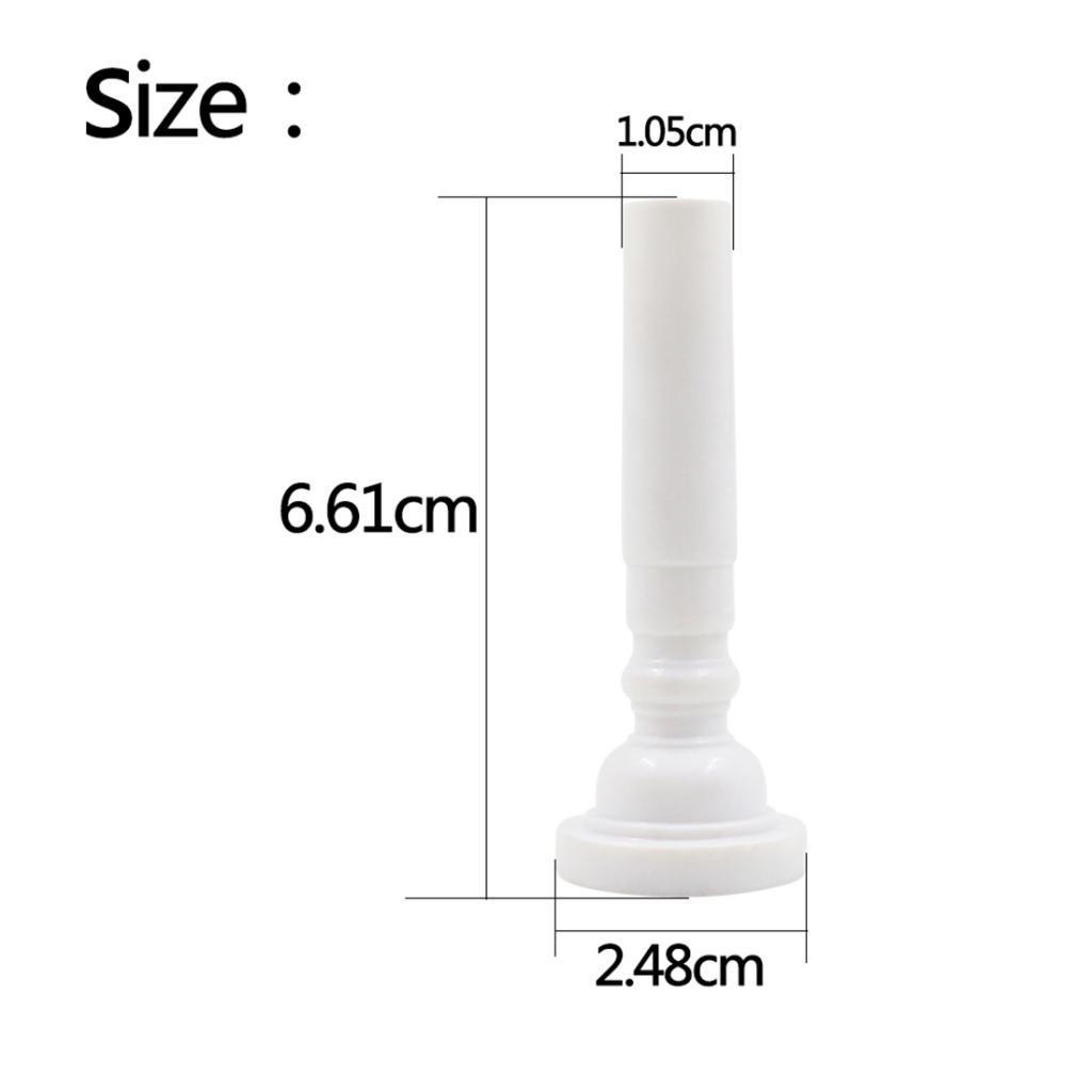 Universal Trumpet Mouthpiece ABS Plastic Comfortable Fit Trumpet Accessories Trumpet Tool for Professional Trumpet Players