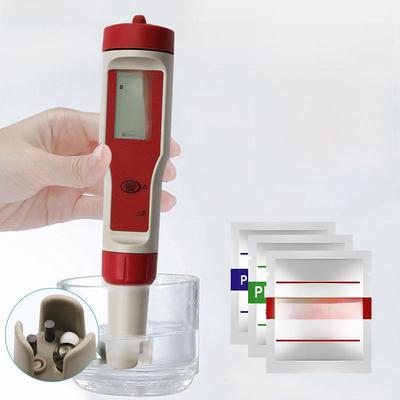 Тестер качества воды 3 в 1: Детектор-ручка TDS/PH/EC для измерения проводимости и pH