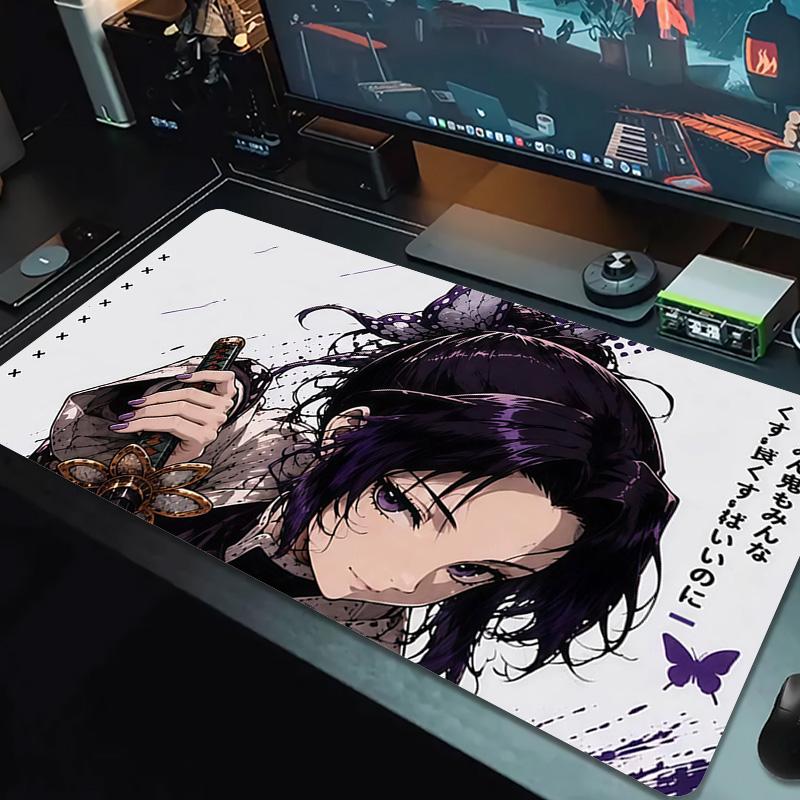 Shinobu Kocho2 Print Cushion Non-slip Laptop Tablet Big Mousepad XXL Mat Mini PC Playmat With Lock edge