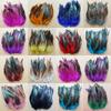 13 Colors 50pcs Natural Retail Chicken Pheasant Feathers 12 .5 -18cm Beautiful Rooster Plume For Diy Crafts Decoration Accessories