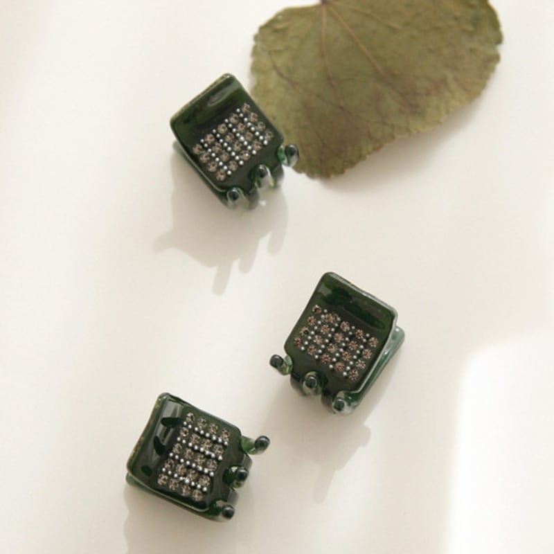 J.Lauren France Square Small Hair Claw Clip Bh0911