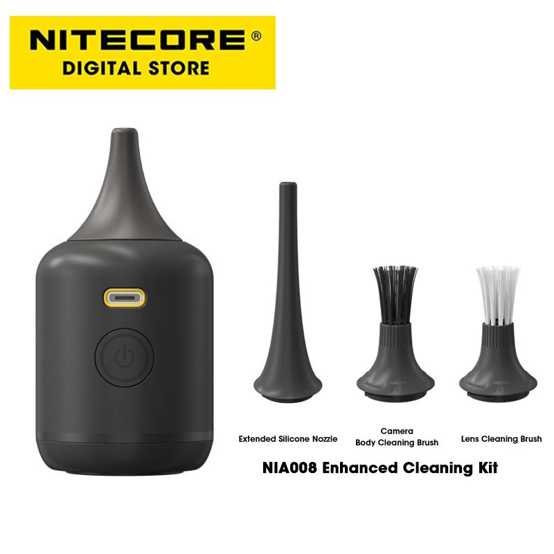 NITECORE BB NANO Multipurpose Camera Air Blower Mini Vacuum Cleaner Len Sensor Electric Duster for Canon Sony Keyboard Car Pet