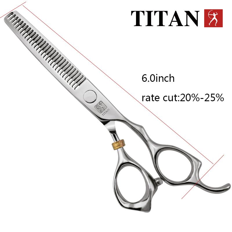 TITAN Парикмахерские ножницы профессиональные для стрижки волос нержавеющая сталь 440c 5.5/6.0/6.5/7.0 дюймов