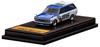 Модельignition Масштаб Datsun Bluebird Wagon 1/64 (510) Синий/Белый (Готовый продукт)