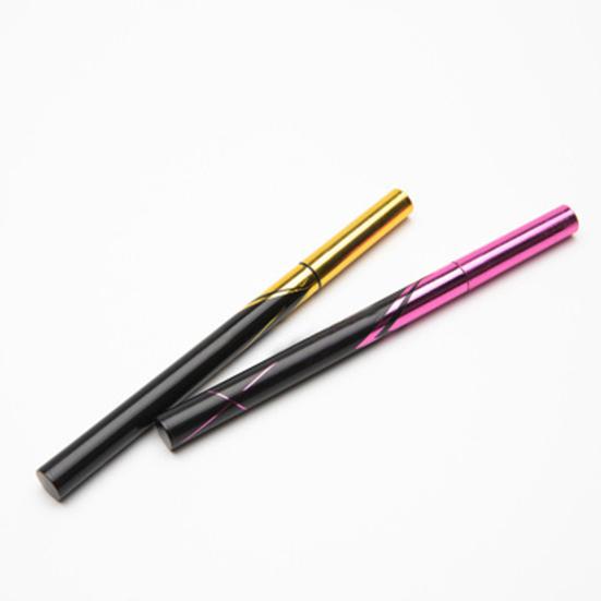 3g Eye Liner Simple Operation Long-lasting Safe Small Golden Color Rod Eyeliner Pen for Ladies