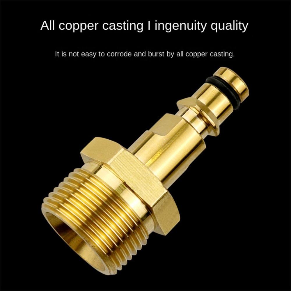 All Copper Outer Wire High-pressure Washer Connector Adapter Coupling Head