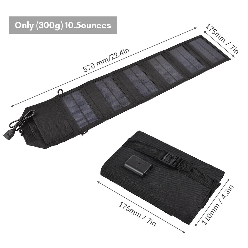 10W Foldable Solar Panel Portable Solar Power Solar Panel Solar Module Panel Portable High