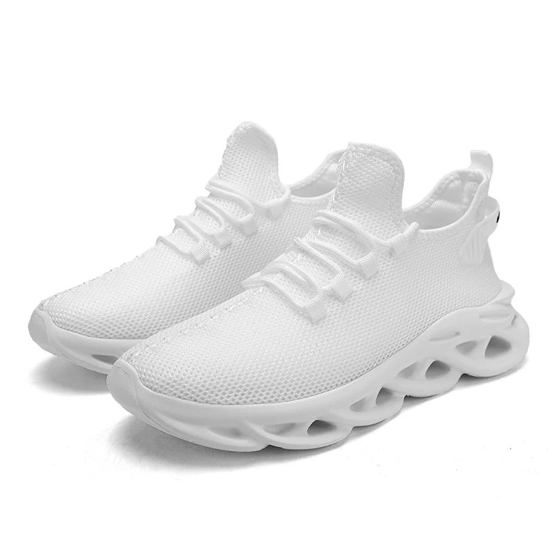 Летние мужские кроссовки для бега, спортивная обувь для ходьбы на открытом воздухе, легкие и дышащие кроссовки для мужчин, тренировочная обувь