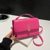Fashion Simple Commuter Shoulder Bag Simple Fashion Messenger Bag Casual Retro Small Square Bag Women