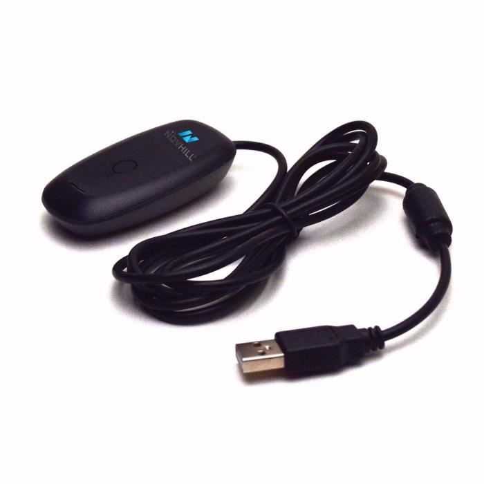 Adaptateur sans fil USB - Novhill - Xbox 360 - 9 mètres de portée - Connectivité sans fil - USB alimenté