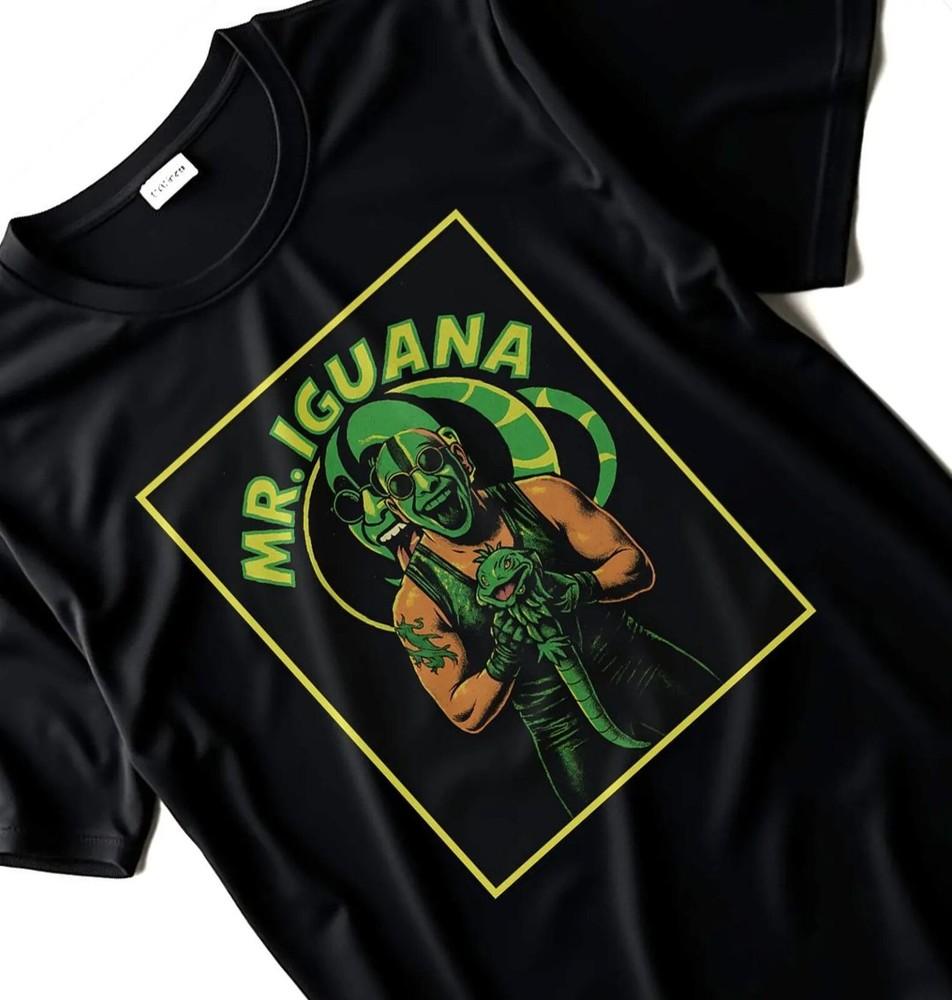 Мистер. Игуана Lucha Libre Борьба Мужская Женская Унисекс Футболка