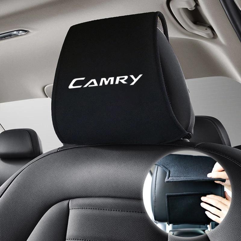 BBB1 1PCS Car seat headrest cover for for Toyota camry accessories car styling