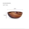 ZISIZ Wooden Salad Bowl & Utensil Set