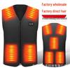 Unisex USB Heated Neoprene Vest - Smart, Constant Temperature Winter Wear