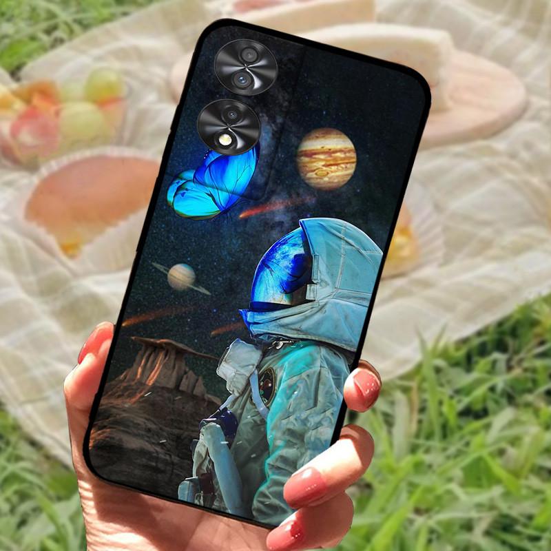For TCL 40 NxtPaper 4G Case Cover For TCL 40 NxtPaper Silicone Soft Marble Black Bumper Coque for TCL 40 NxtPaper 4G Protective
