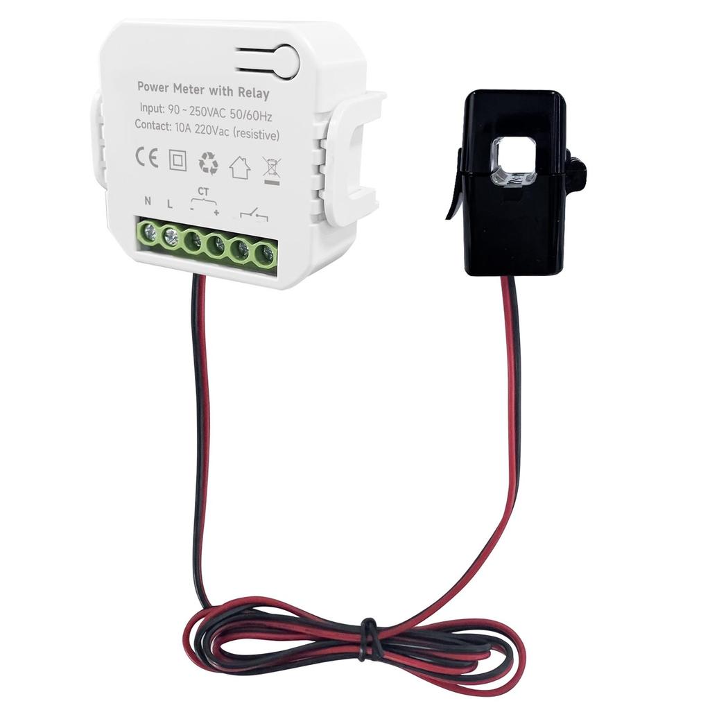 WiFi Smart Energy Monitor однофазный токоизмерительный клещевой счетчик с трансформатором тока 200A CT