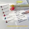 Фруктовый аромат Коллекция Хэшуо 945: Высококачественная черная ручка с фруктовым ароматом, 0,5 мм для экзаменов