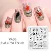 Halloween 006 Nail Stamping Plates Spider Insect Pattern Nail Art Stamping Plate Template Stamp Nails